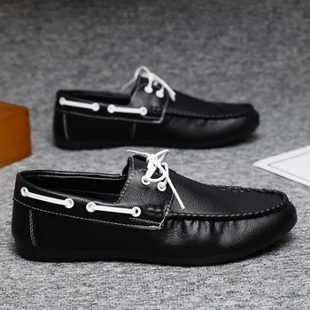 Tods Pantofi pentru Bărbați Toamna 2023 Nou Stil Britanic la Modă High-End Handmade Business Casual din Piele Pantofi 46