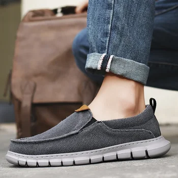 Vechi Beibu Pantofi Slip-on Respirabil Pantofi pentru Bărbați Acoperi Picioarele Leneș Pantofi Barbati Casual Adidasi Comerț exterior Plus Dimensiune Mocasini 39-47
