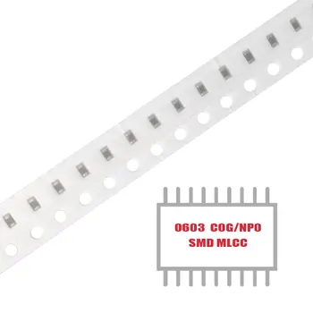 GRUPUL MEU 100BUC MLCC SMD CAPAC CER 0.75 PF 250V NP0 0603 Montare pe Suprafață Condensatoare Ceramice Multistrat în Stoc