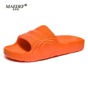 Vara Papuci Bărbați Femei Interioară Eva De Înaltă Fund Moale Sandale Tendință De Diapozitive Pantofi De Plaja Cupluri Papuci De Casă Dimensiuni Mari
