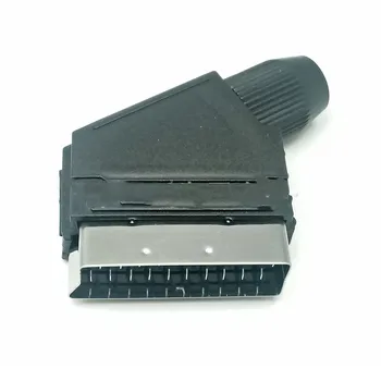 De sex masculin Euro SCART de Lipire Conector 21 Pin RGB Soclu Adaptor