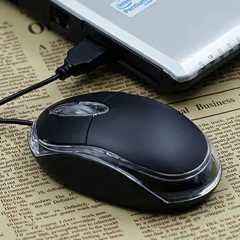 USB Wired Mouse-ul Laptop-Calculator Desktop Universal Mici Optoelectronice Birou de Afaceri Cadou Mouse-Periferice pentru computere