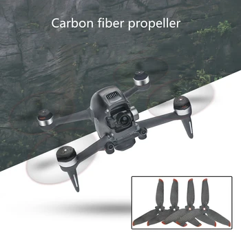 Fibra de Carbon palele elicei sunt potrivite pentru DJI FPV Combo plimbare prin avioane drone accesorii