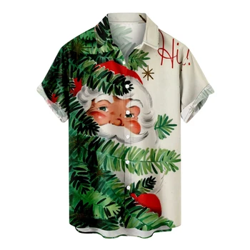 Noi Ieftine de Crăciun Mens Îmbrăcăminte pentru Bărbați Tricou Maneci Scurte Topuri 3d Mos Craciun Grafic Tricou bărbați Și Femei Supradimensionat Îmbrăcăminte