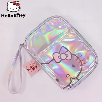 Sanrio Hello Kitty Cu Laser Portofele Femei De Moda Noua De Desene Animate Impermeabil Carte De Identitate Sac Kawaii Fata Sac De Depozitare Y2k Dulce Drăguț Geantă De Mână