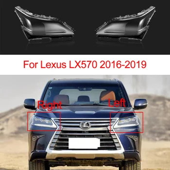 1/2 buc Faruri Masina Abajururi Pentru Lexus LX570 2016 2017 2018 2019 Plexiglas Transparent Capac de Înlocuire Lampă Clară Shell