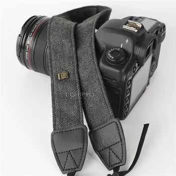 Retro Elegant Bumbac Rezistent din Piele Reglabil aparat Foto DSLR Curea de Umăr Gât Curea Moale pentru Canon Nikon Sony Pentax SLR