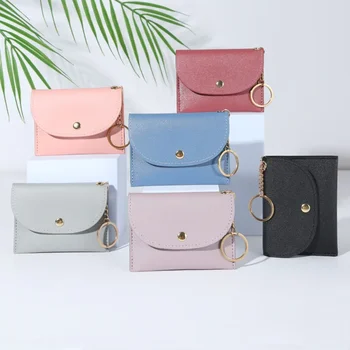 Noul plic card geanta pentru femei geanta simplu moda clasic de culoare solidă fermoar geanta de sex feminin Instagram explozie