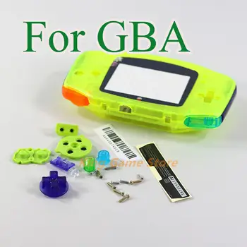 1set Pentru Game Boy Advance Consola de Vis Set Complet de Locuințe Shell caz acoperire PENTRU GBA Shell gazdă w/ conductoare tampon de cauciuc butoane