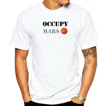 SpaceX tricouri Barbati Spațiu X Logo Mens T-shirt Personalizate Populare Maneci Scurte Ocupa Marte Tricou Tricou Personalizat