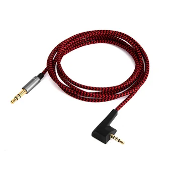 2m Nailon Împletite Cablu Audio pentru Sennheiser HD438 HD439 HD461G HD461i HD471i Căști Cablu Aux Cabluri de Piese de schimb