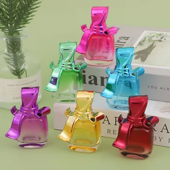 1buc Culoare Sticla cu Pulverizator Arc Colorate Parfum Sticlă Sticlă Goală de Presă Spray Reîncărcabile Sticla de Lichid Container Cosmetice