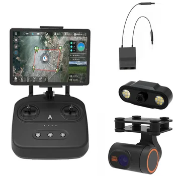 Skydroid T10 Remote Control w/Mini Camera 10 km de hărți Digitale de Transmisie cu R10 Receptor 4 in 1 pentru Protectia Plantelor, Mașină de