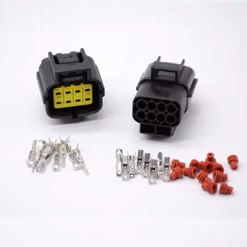 1 set 8 Pin Mod Impermeabil Sârmă Conector Plug-in Car Auto Electrice Sigilate Set Camion Masina conectori