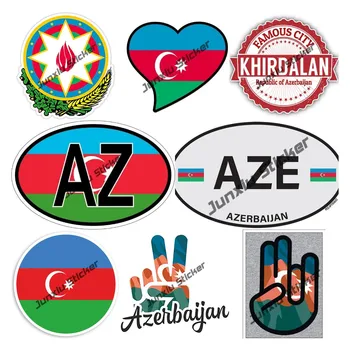 Azərbaycan Autocolant Auto Accesorii Creative Azerbaidjan Victorie Ocluzie Zero Decor Fereastra Din Spate Pavilion Național Adeziv Autocolant