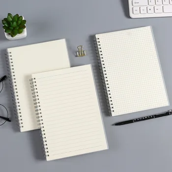 A5/A6 Elegant Notebook de Înaltă calitate cu Grila de Hârtie pentru Scris și Desen - Mare pentru Studenți și Jurnalizarea Notebook
