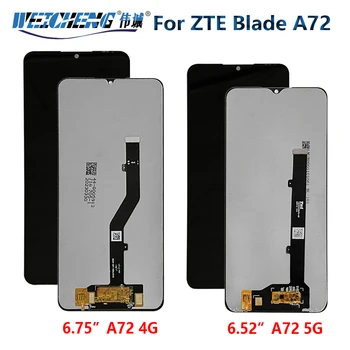Original LCD Pentru ZTE Blade A72 4G Display LCD+Touch Screen Digitizer Ansamblul Afișajului Pentru ZTE A72 5G 7540N A72 LCD Reparații
