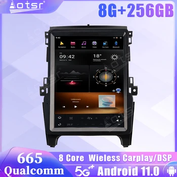 Qualcomm Snapdragon 665 Android 11 Radio Auto Pentru Ford Ranger 2015 2016 2017 2018 2019 a cartelei SIM prin Bluetooth GPS Carplay Stereo Unitatea de Cap