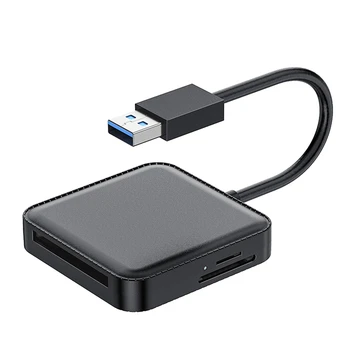 USB 3.0 SD Cititor de Carduri 4 În 1 Multiple DNA CF.TF.SD Card Reader Adaptor Pentru Calculator Laptop PC-ul Pentru Android, sistemul de OPERARE Windows Durabil