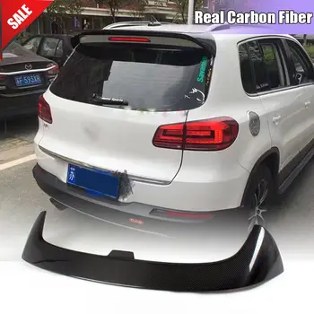 Styling auto din Fibra de Carbon acoperiș masina buza spoiler Aripa Pentru VW Volkswagen Tiguan Utility 4 Usi 2013-2016