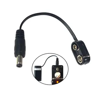 Efect chitara Pedala Cablu Adaptor, Chitara Electrica, Pedala de Aprovizionare, DC 9V Efect Pedala , Cablu Conector Baterie