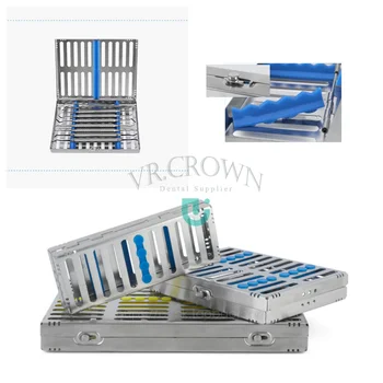 Grele Sterilizare Casete Tava pentru 5 10 20 Instrumente Rack Cutie Premium Design Dentare, Chirurgicale, Instrumente de Laborator