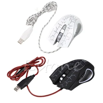 ADWE Mouse de Gaming Profesionist 6 Buton 5500DPI LED Optic USB Mouse de Calculator