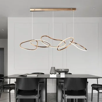 Nordic minimalist lux lumina candelabru creative living bucatarie restaurant bar minimalist personalitate arta candelabru