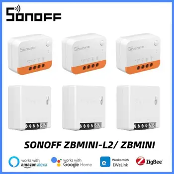SONOFF ZBMINI-L2/ ZBMINI Zigbee DIY Smart Switch Module Fără Fir Neutru Necesare 2 Modul de Control de Automatizare Acasă Pentru Alexa eWelink