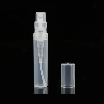 10Pieces/Lot 5ML Mini Eșantion Portabil din material Plastic Transparent de Sticla de Parfum Goală de Parfum Caz Pentru Traveler