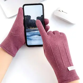 Femei Manusi de Iarna de Cald Mănuși pentru Femei Windproof Fleece Căptușit Touchscreen Compatibil Durabil, Elegant Vreme Rece Accesorii