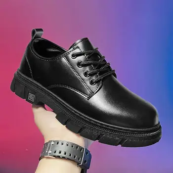 Stilist Pantofi de Piele Barbati Toamna anului 2023 Oameni Noi este O Pedala de Afaceri Uzura Formale Britanic Retro Moda Casual Pantofi