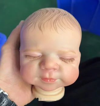 19inch Deja Pictat Papusa Reborn Kituri Pascale Copil de Dormit Pictura 3D Pielea cu Vene Vizibile Pânză Corpul și Ochii Inclus