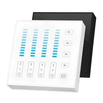 Miboxer B5 4-Zona Unică de Culoare Panou Tactil de la Distanță Luminozitate Reglaj 3V Pentru Lumina LED-uri/Controler cu Led-uri/Triac Dimmer/Smart Switch