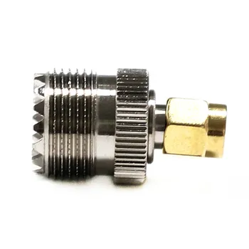 1 buc Nou UHF Feminin Jack să-SMA Male Plug RF Coaxial Adaptor Modem Convertor Conector Drept Goldplated en-Gros