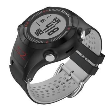 Watchband Compatibil cu Garmin approach S2 Negru/Gri