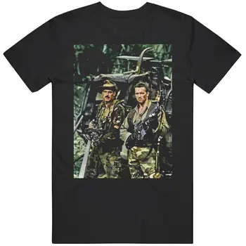 Clasic de Actiune din anii ' 80 Film Predator cu Arnold Jesse Corpul Fan Film v2 T Shirt