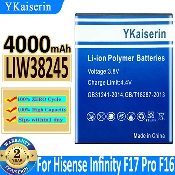 YKaiserin Baterie LIW38245 4000mah Pentru Hisense Infinity F17 Pro F17Pro F16 F 16 Bateira