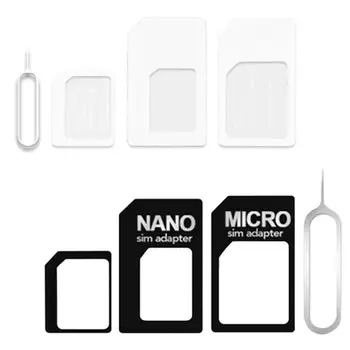 4 în 1 pentru a Converti Nano Card Micro Standard Adaptor Pentru Telefon Inteligent 5G