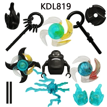 KDL815 Hot Nou Anime Blocuri Accesorii Cărămizi Cadou de Crăciun de Plastic ABS Figurine Model de Jucării Pentru Copii