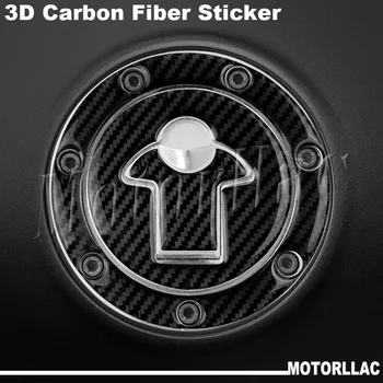 3D Fibra de Carbon Motocicleta Capacul Rezervorului de Combustibil Autocolante, Decalcomanii Accesorii de Protecție Impermeabil Pentru KTM 125 390 790 890 Duke R