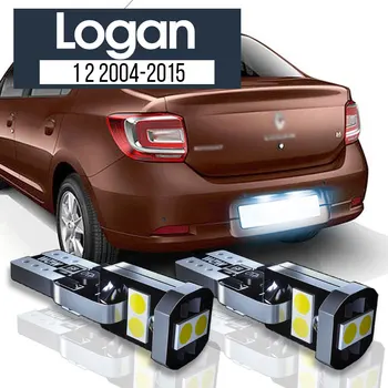 2x LED-uri de Lumină de inmatriculare Lampa Canbus Accesorii Pentru Renault Logan 1 2 2004 2005 2006 2007 2008 2009 2010 2011 2012 2013 2014