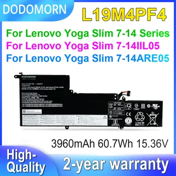 DODOMORN L19M4PF4 Pentru Lenovo Ideapad Yoga Slim 7-14IIL05 7-14ARE05 Baterie Laptop L19C4PF4 L19D4PF4 5B10W65273 15.36 V 60.7 Wh