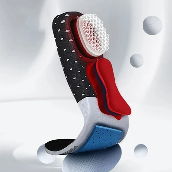 Silicon Tălpi Suport Arc Pentru Bărbați Adidași Sudoare De Absorbție Respirabil Șoc-Absorbant Pantofi Sport Insertii Moale Confortabil