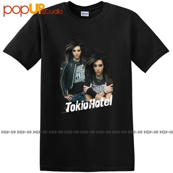 TOKIO HOTEL Vintage Retro trupa de metal rock t-shirt SZ Mediu (E5230)