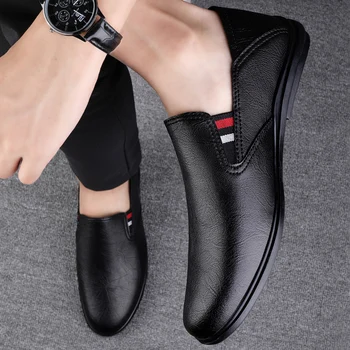 Vara Lux de Brand Designer de Pantofi pentru Bărbați Pantofi pentru Bărbați Clasic din Piele Mocasini Slip on Mocasini Confortabile Pantofi Casual