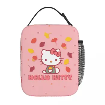 Sanrio Prânz Genti Hello Kitty, Accesorii De Depozitare Sac De Box Alimentare Multifuncțional Cooler Termică Cutie De Prânz Pentru Școală