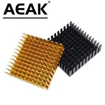 AEAK 14*14*8mm Aur Negru Aluminiu Radiator IC radiator radiator 40 x 40 mm x 11 mm / 28 x 28 x 6 / 25 mm