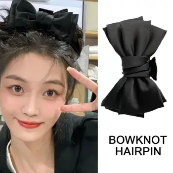 Mare Papion Agrafe de Par Pentru Femei Fata Accesorii Pin Arcuri Fluture coreean Gheara Hairbows Fascinator Frizură Nouă Ori L6W4