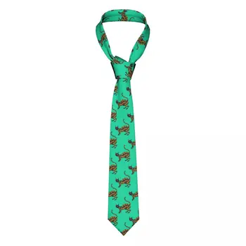 Casual Arrowhead Slab Psihedelice Cat Cravata Slim Cravată Pentru Bărbați Om Accesorii Simplitate Pentru Petrecere Formală Cravată